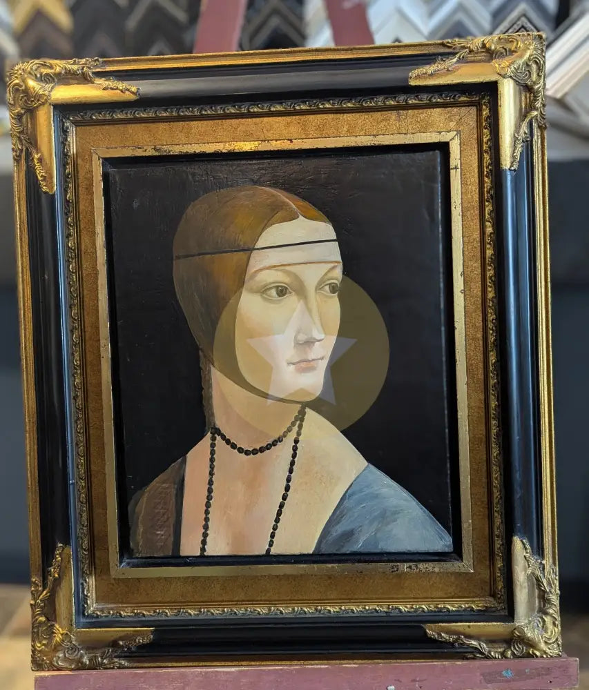 13th Century Portrait Reproduction Oil Painting - Classical Art | Fram ...