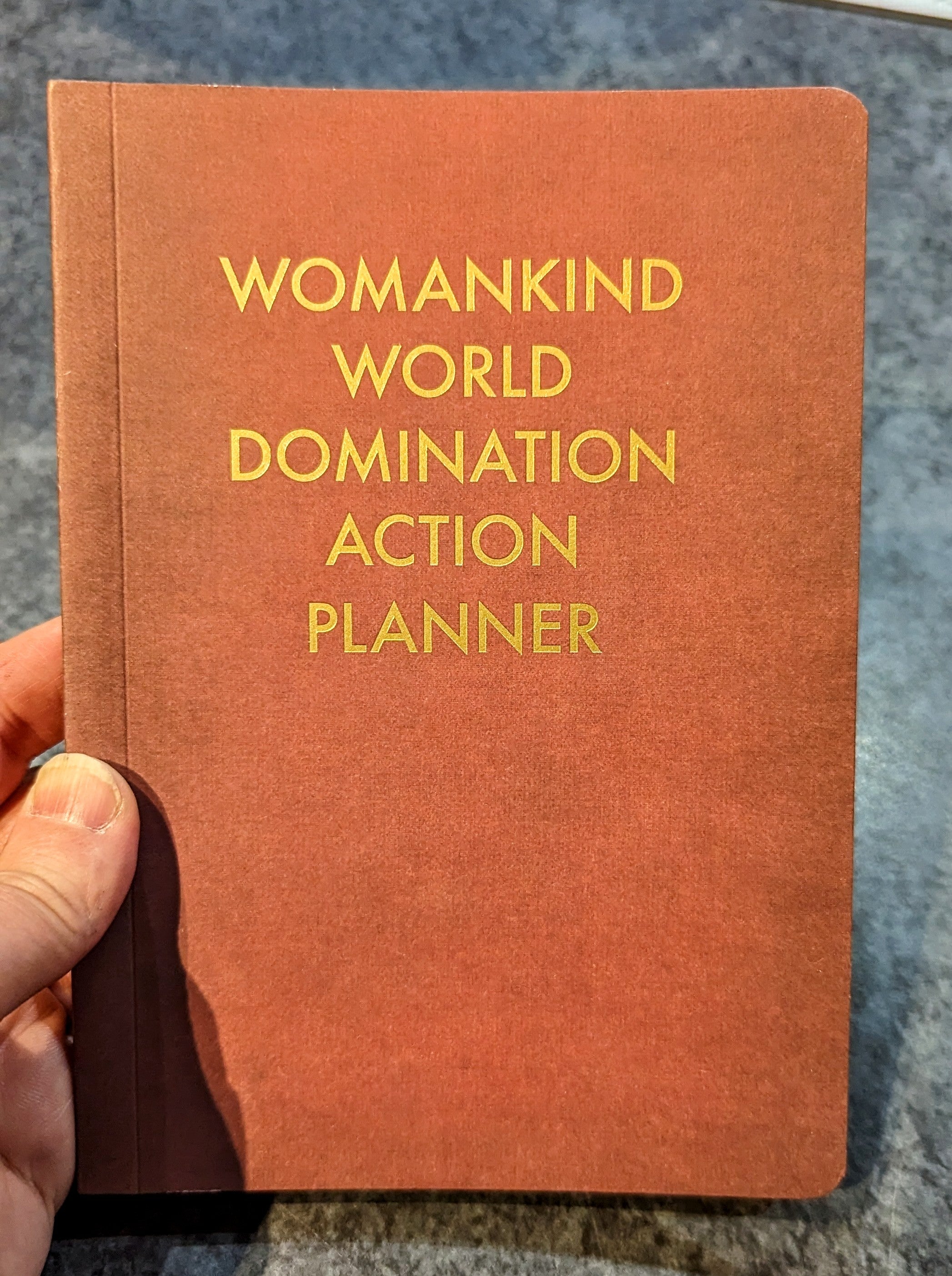 Womankind World Domination Action Planner Journal