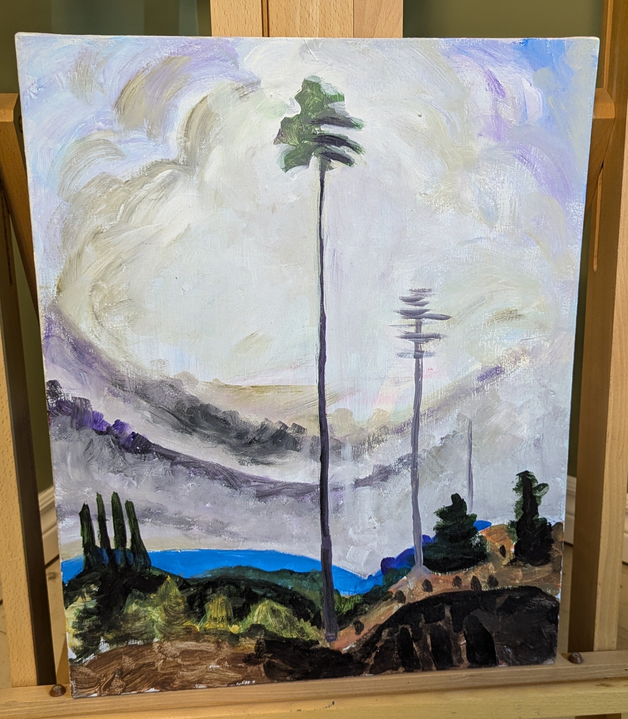 Reproduction of Emily Carr's Painting