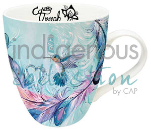 Carla Joseph,  Hummingbird Feathers, Mug