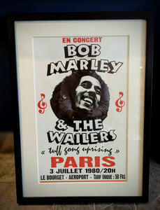 Bob Marely Vintage Concert Poster