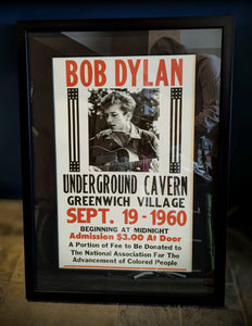 Bob Dylan Vintage Concert Poster
