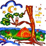 Peaceful Camping Pillow Case Painting Kit