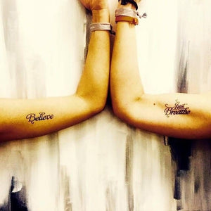 "Believe" Tattoo