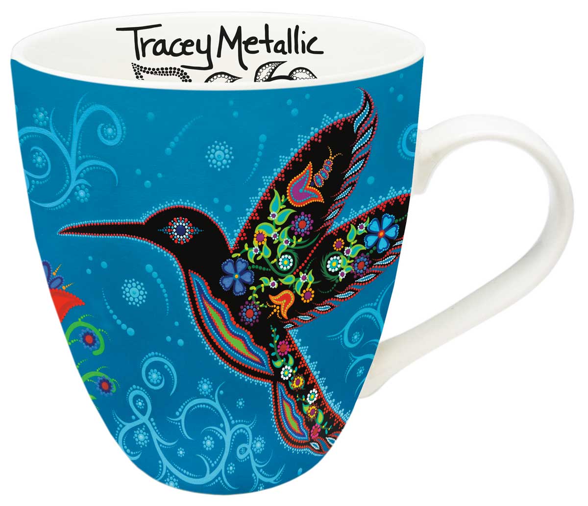 Eternity Mug by Tracey Metallic